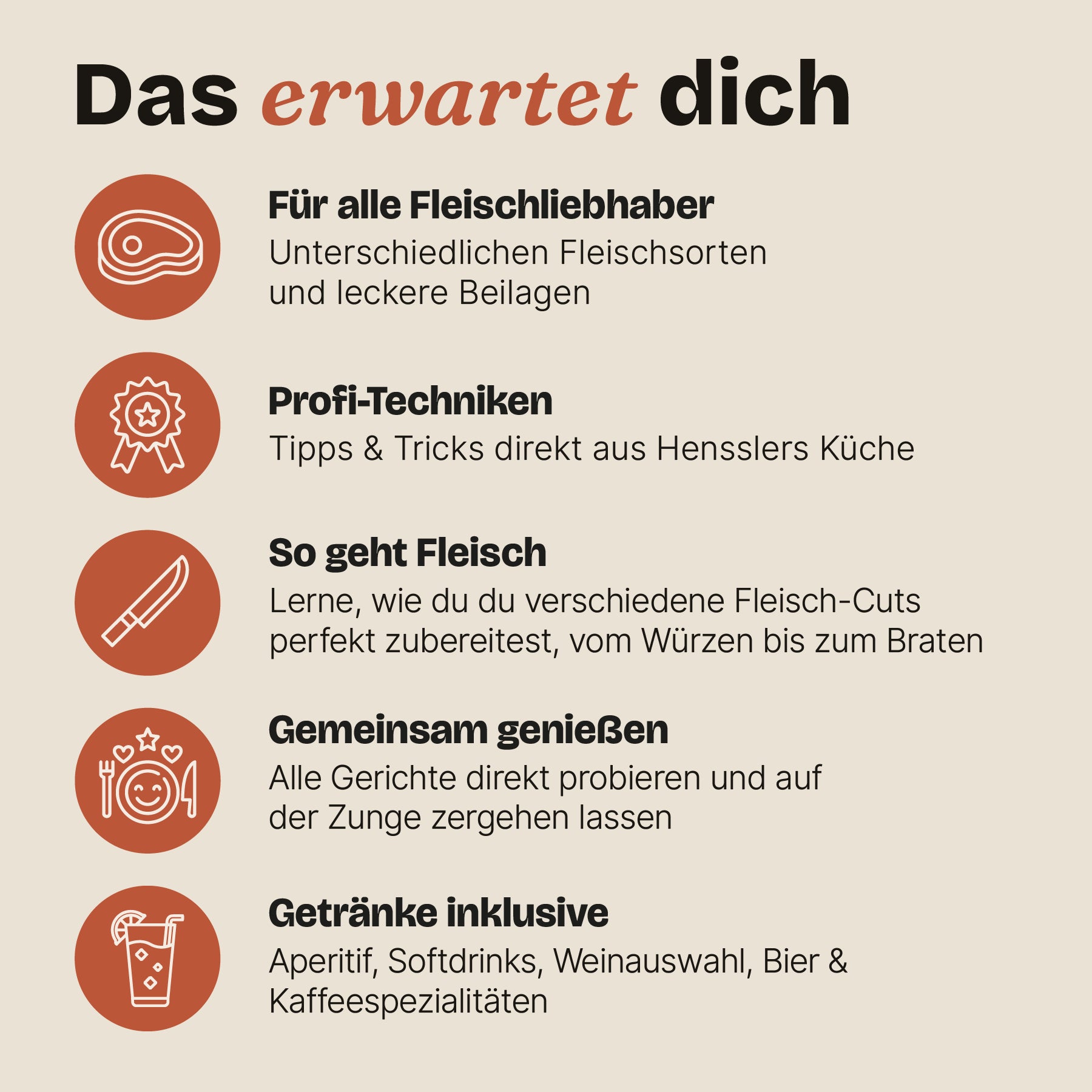 Hier gibt's Beef